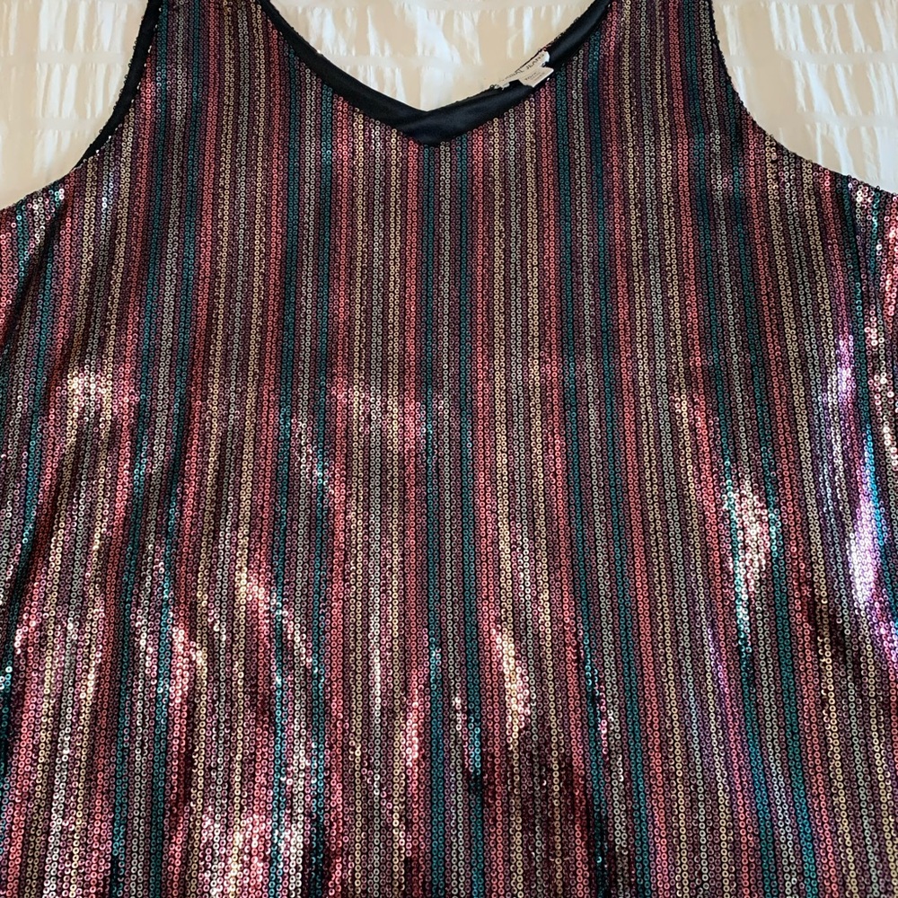 Tribal Sequin Tank - Picture 4 of 13